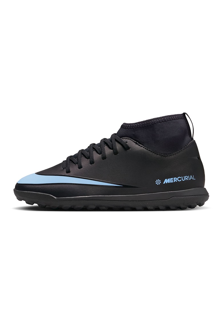 Pantofi mid-high Jr. Mercurial Superfly 10 Club cu imprimeu logo - pentru fotbal