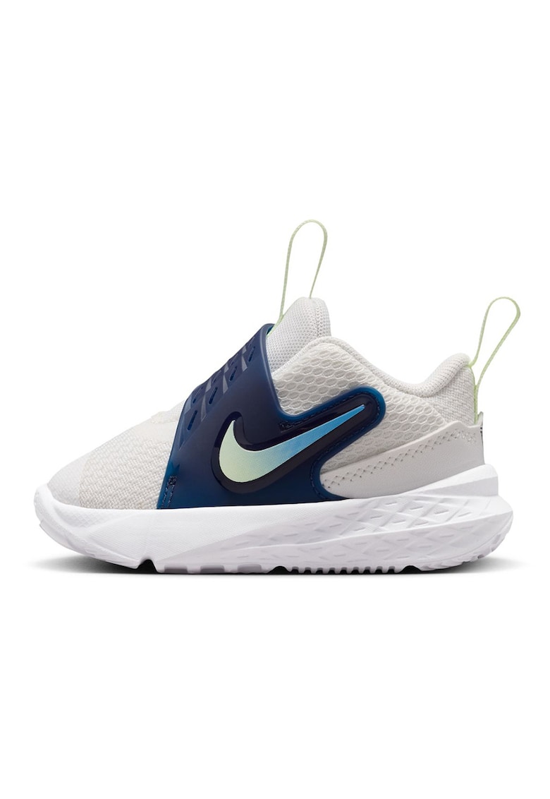 Pantofi Team Hustle D cu banda velcro cu logo - pentru baschet