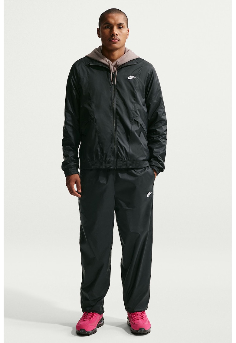 Trening relaxed fit cu buzunare Club - Negru