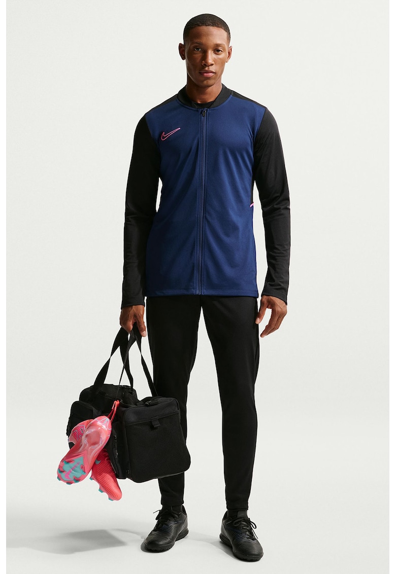 Trening cu tehnologie Dri-Fit si logo - pentru fotbal - Negru/Bleumarin