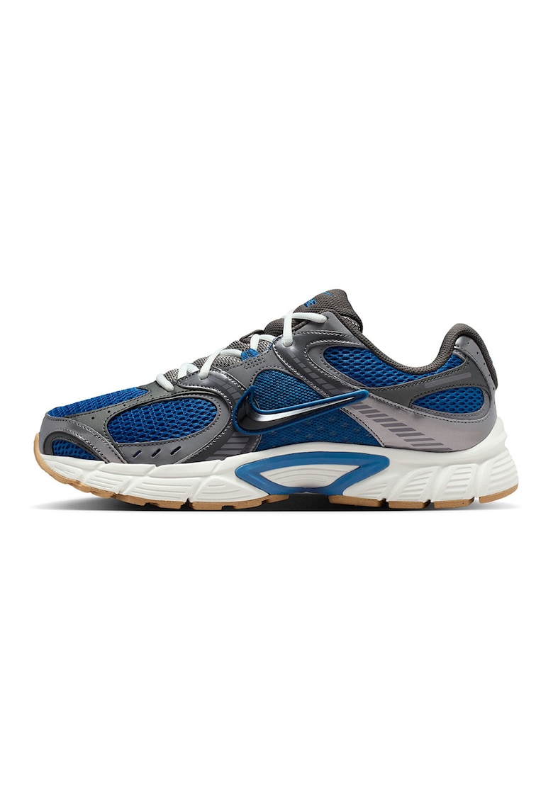Pantofi sport V5 RNR cu detalii reflectorizante - Gri inchis/Bleumarin