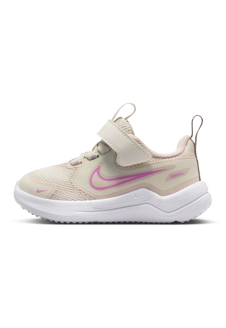 Pantofi Cosmic cu inchidere velcro pentru alergare - Fucsia/Piersica