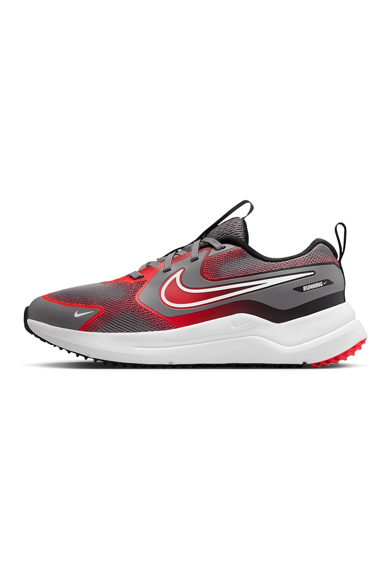 Pantofi Cosmic cu logo pentru alergare - Rosu/Gri