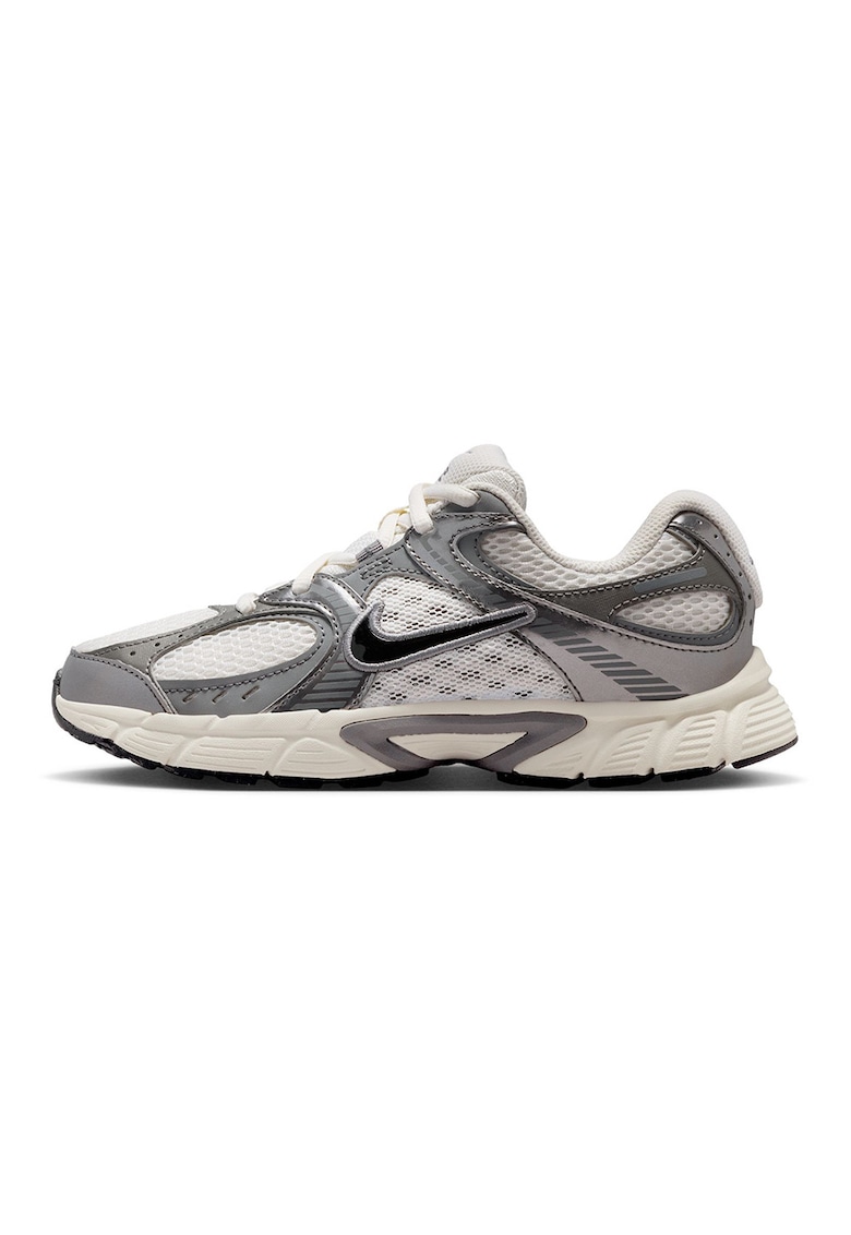 Pantofi sport V5 RNR din plasa - Alb/Gri/Argintiu