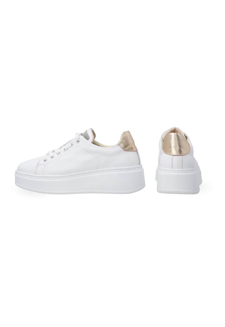 Pantofi sport wedge din piele