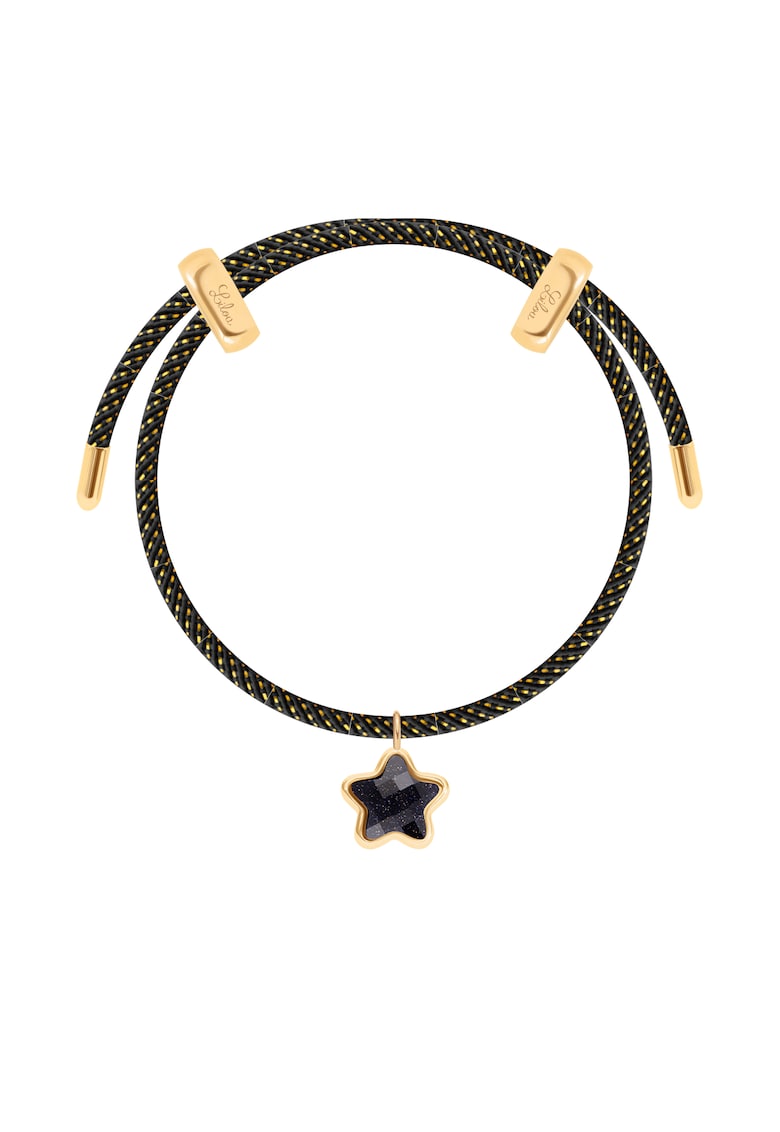 Bratara reglabila cu pandantiv in forma de stea cu cristale