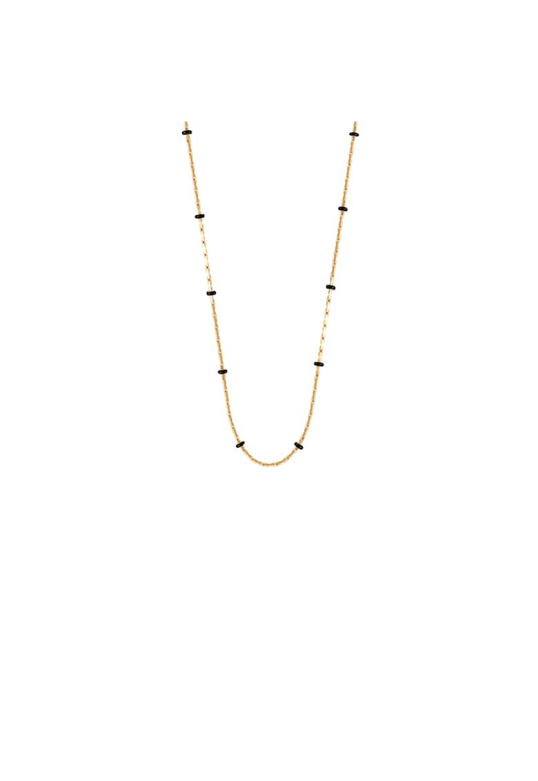 Colier Sublim cu pietre email si placat cu aur