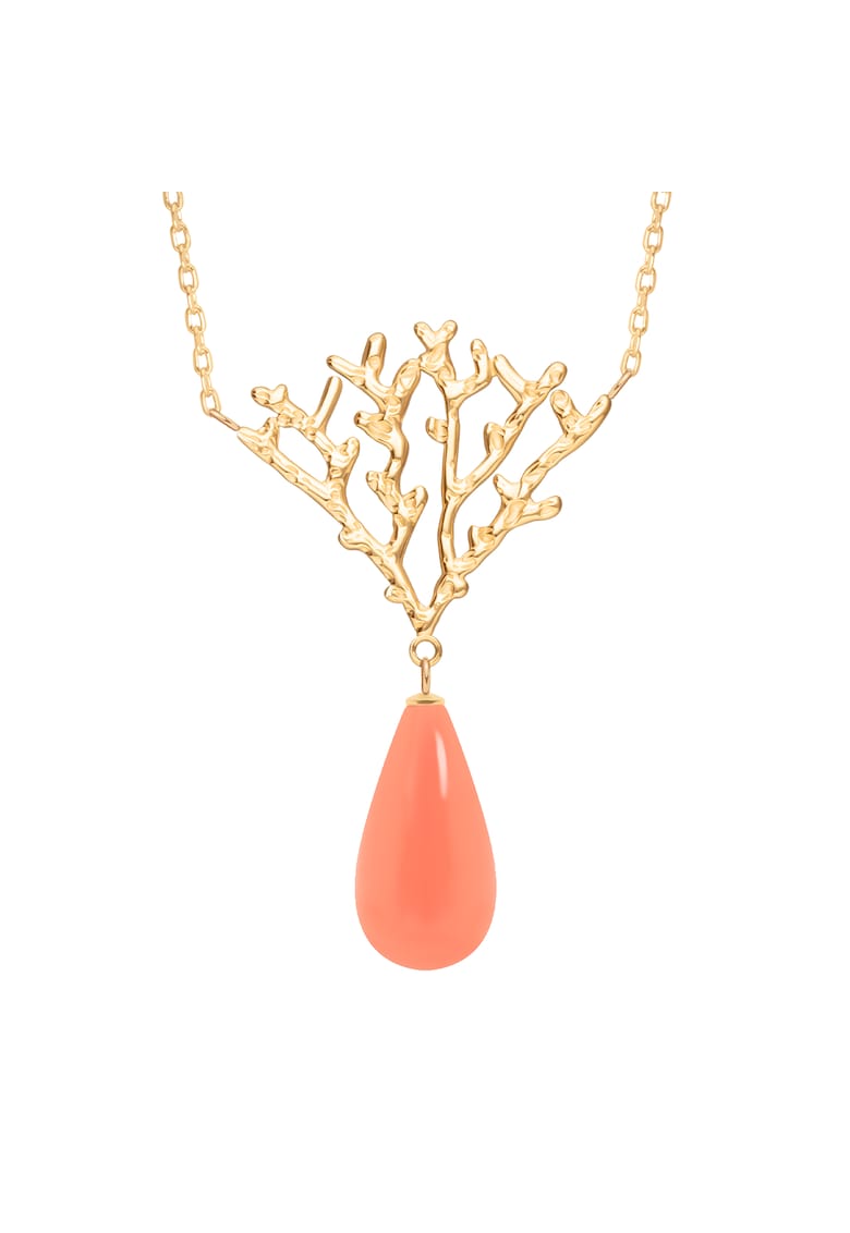 Colier cu pandantiv Coral