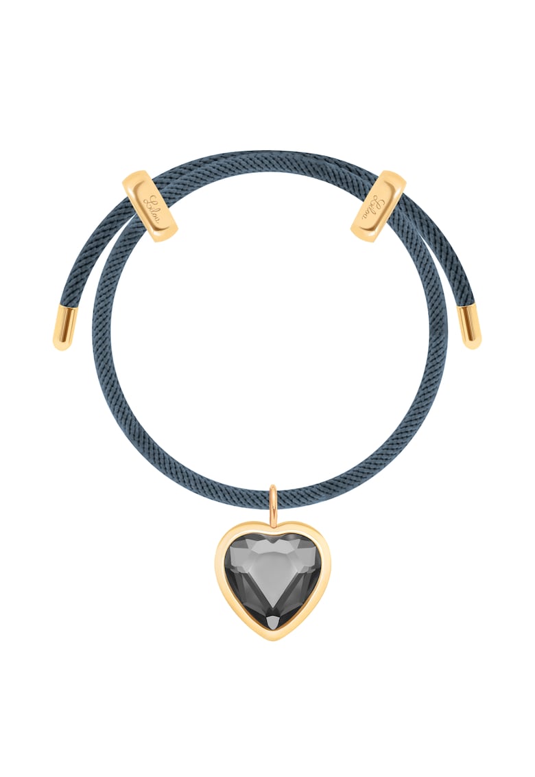 Bratara ajustabila cu pandantiv in forma de inima Liana