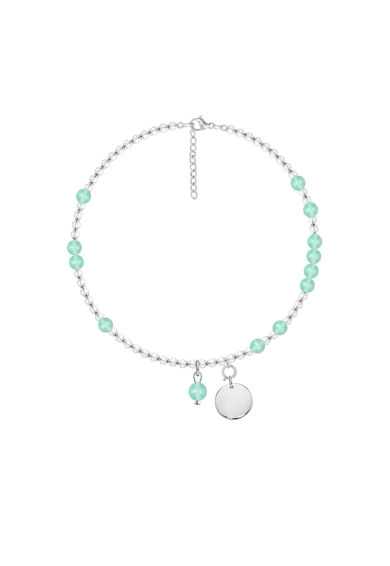 Bratara Planets cu pietre si medalion placat cu argint