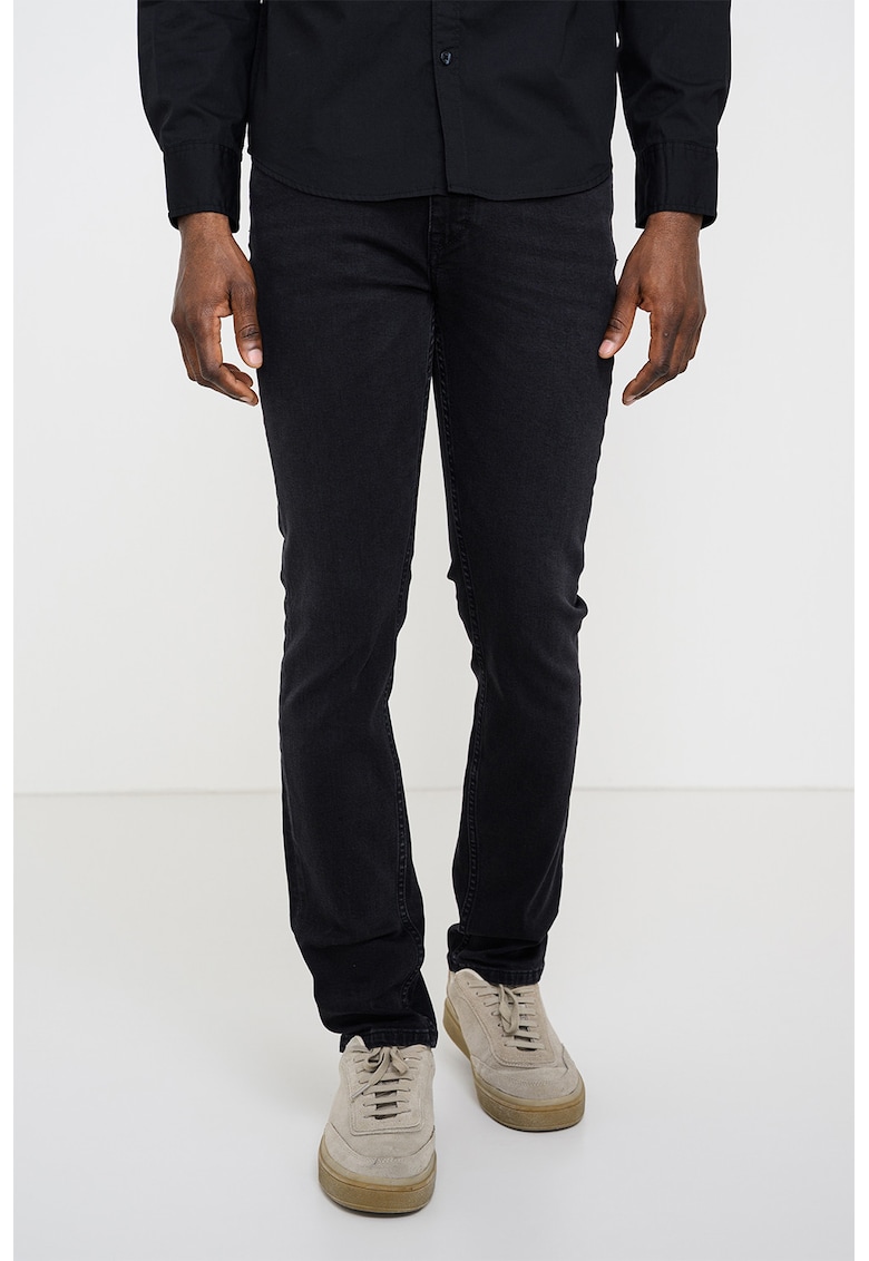Blugi slim fit Vegas - Negru stins