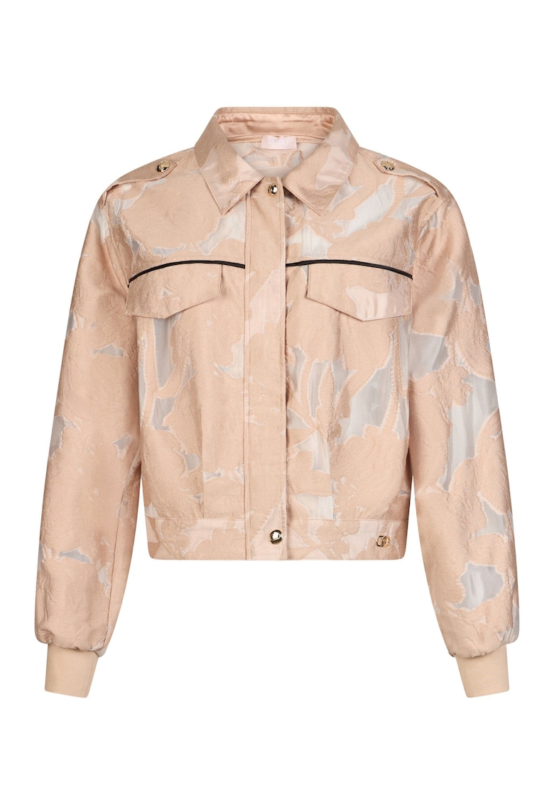 Jacheta cu buzunare cu clapa - Bej