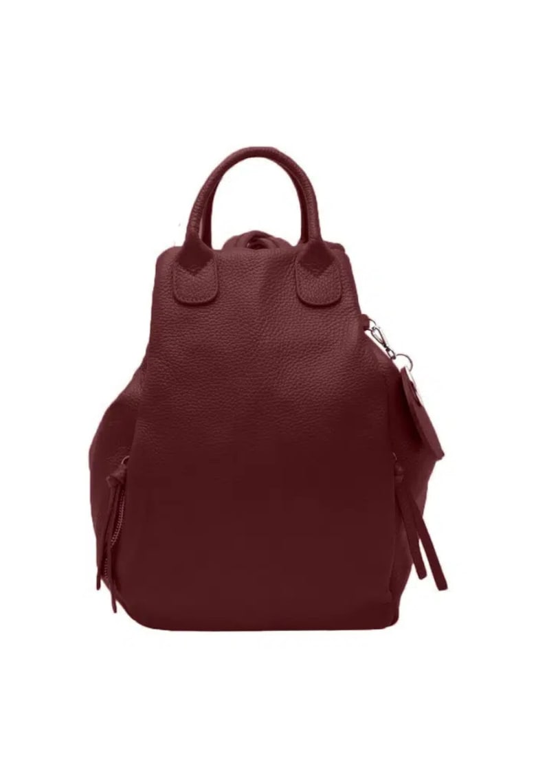 Rucsac dama din piele naturala Caliope - Bordeaux
