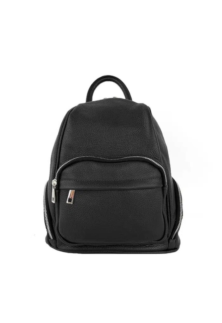 Rucsac dama din piele naturala Casandra - Negru