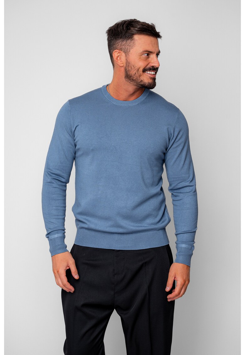 Pulover barbati Blue 19848 - Bej