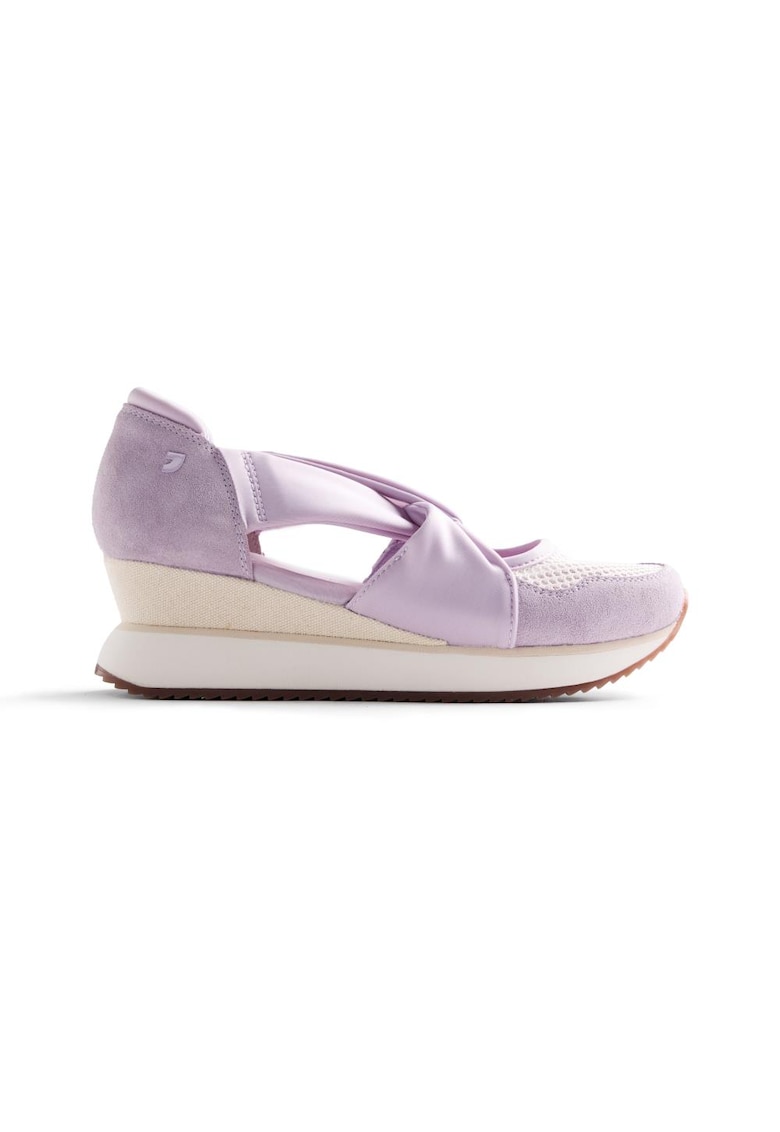 Pantofi sport de piele intoarsa cu decupaje Tuhelj - Lila