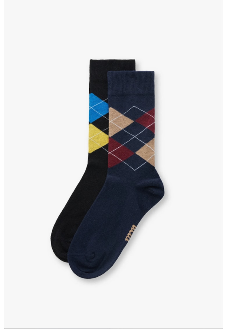 Sosete lungi Armand - 2 Perechi - Multicolor - Multicolor