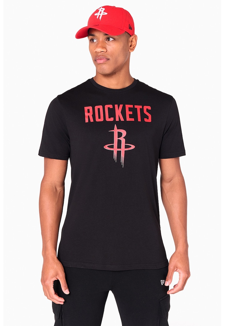 Tricou Houston Rockets NBA - Negru/Rosu capsuna