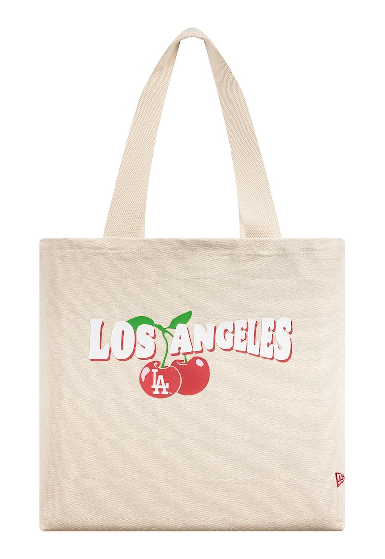 Geanta tote MLB Fruit LA Dodgers - Rosu/Bej