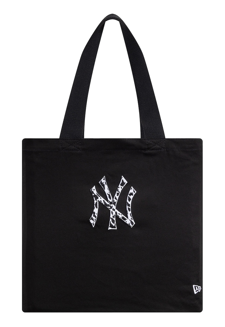 Geanta tote MLB NY Yankees - Negru/Alb optic - 46 x 40 x 10 cm