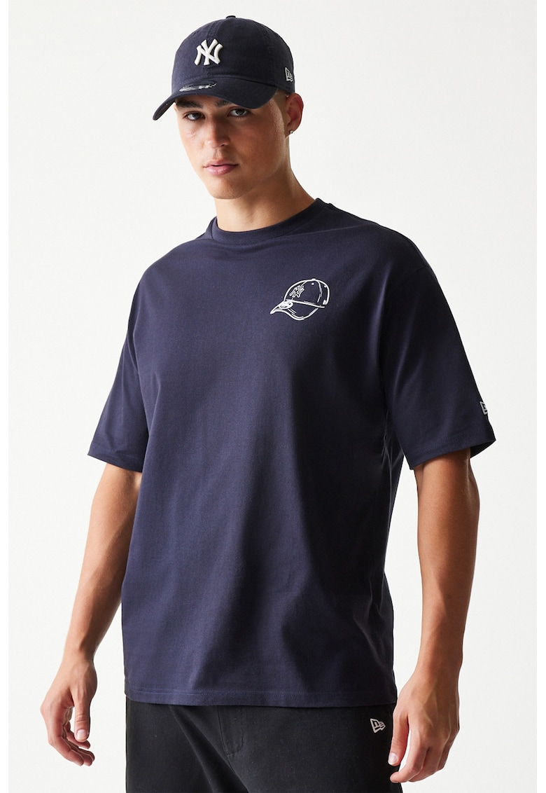 Tricou MLB NY Yankees - Bleumarin