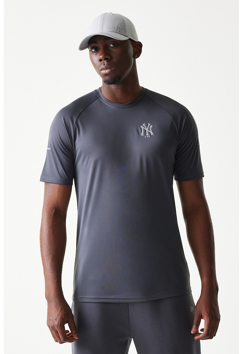 Tricou cu maneci raglan Core Plus - Gri inchis