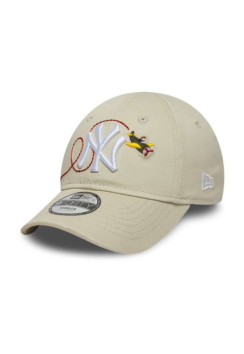 Sapca cu detalii brodate 9Forty - Bej deschis