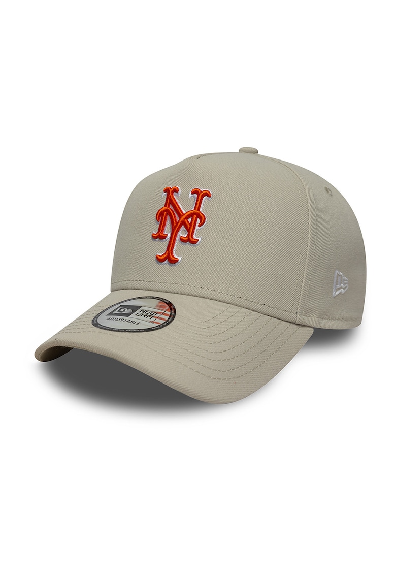 Sapca cu capsa pe partea din spate 9Forty NY Mets - Bej