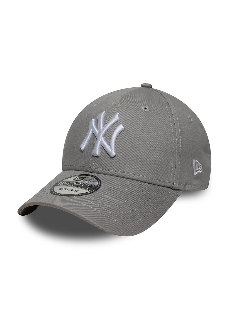 Sapca baseball cu aplicatie laterala 9Forty NY Yankees - Gri inchis