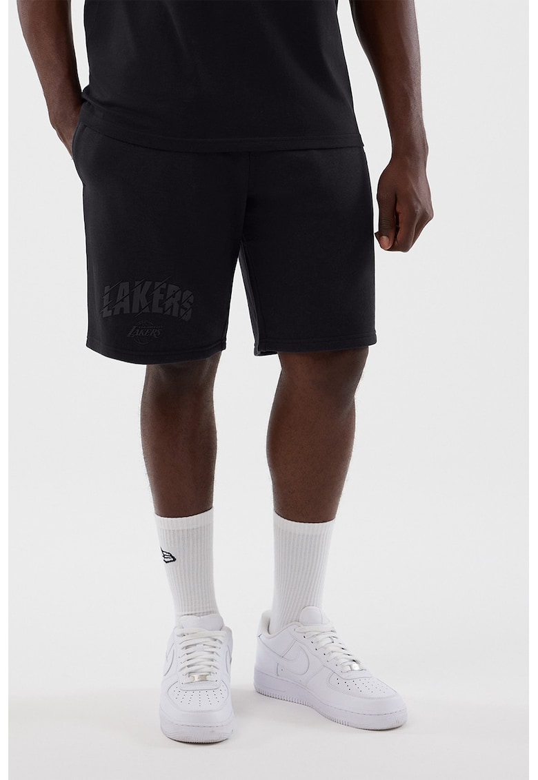 Pantaloni scurti cu logo Lakers - Bleumarin