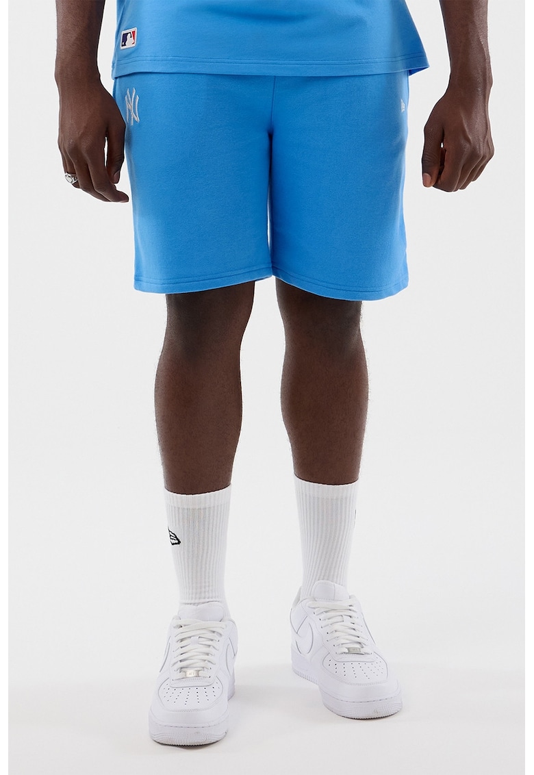 Pantaloni scurti din amestec de bumbac MLB NY Yankees - Turcoaz