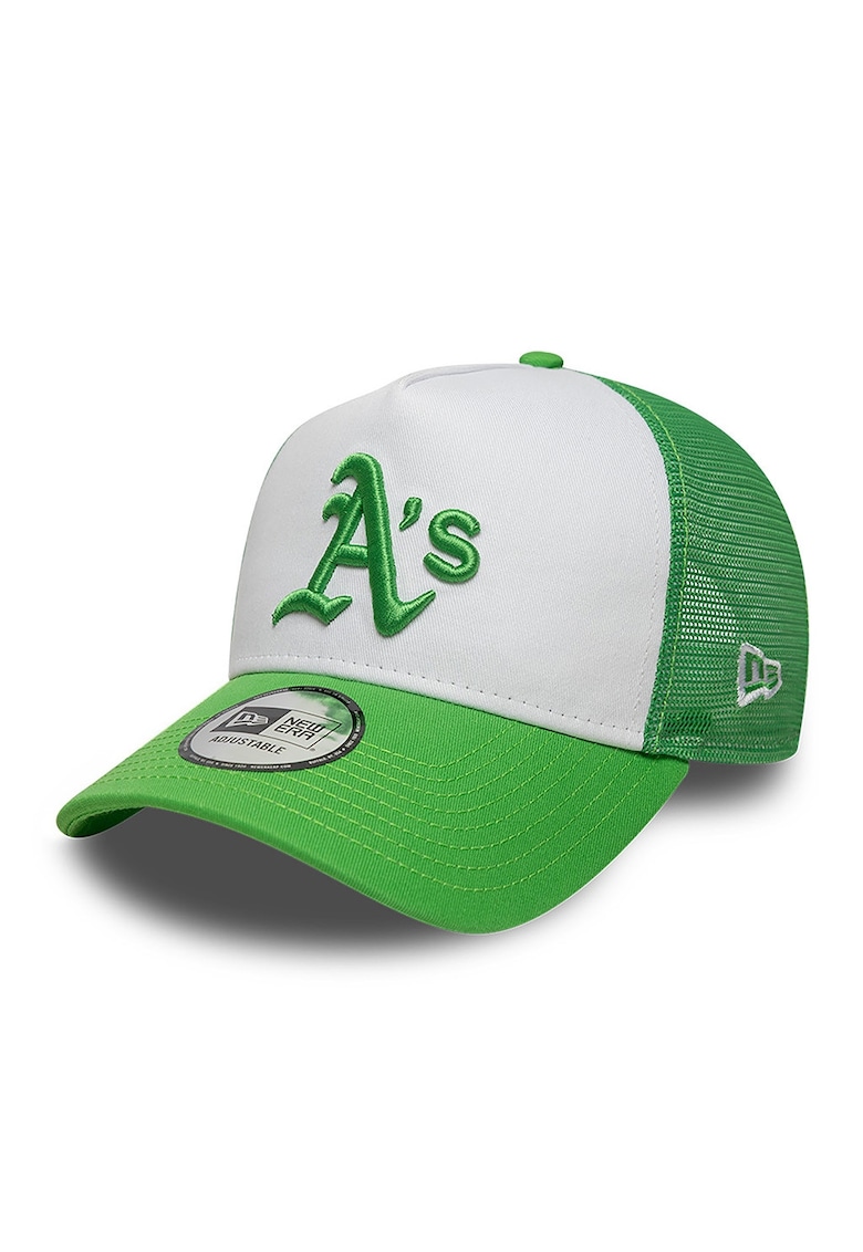 Sapca trucker de bumbac League Ess - Alb/Verde
