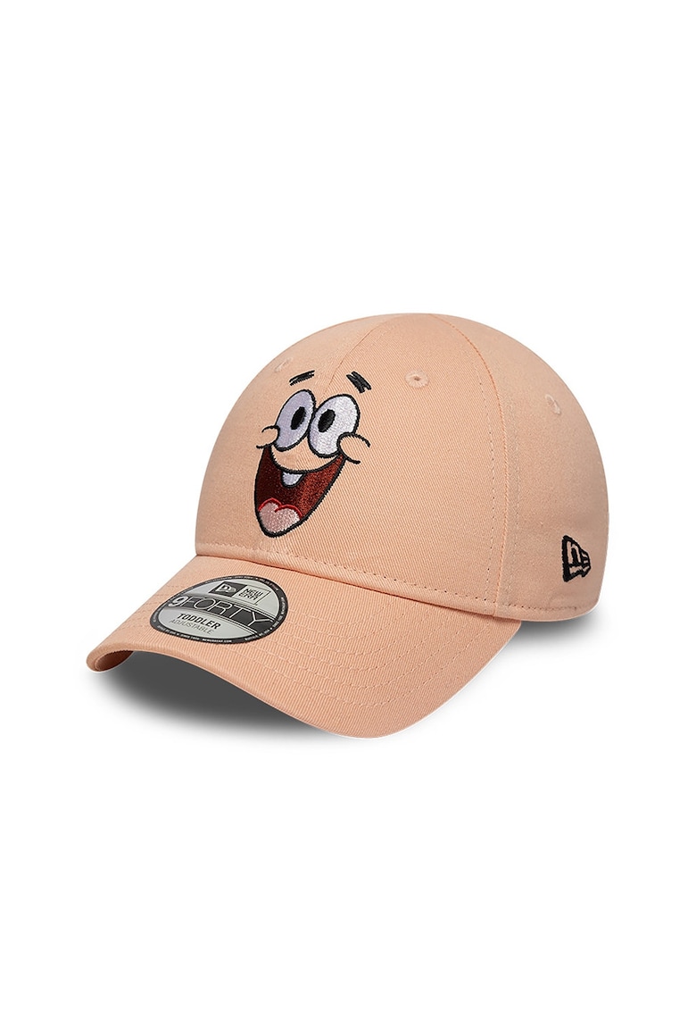Sapca cu banda velcro - pentru baseball Tod Spongebob Face 9Forty - Roz pastel