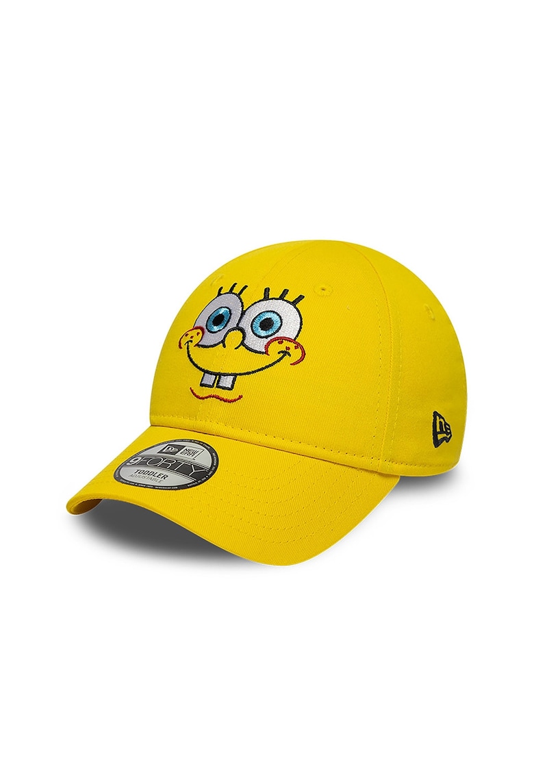 Sapca din bumbac - pentru baseball Tod Spongebob Face 9Forty - Galben