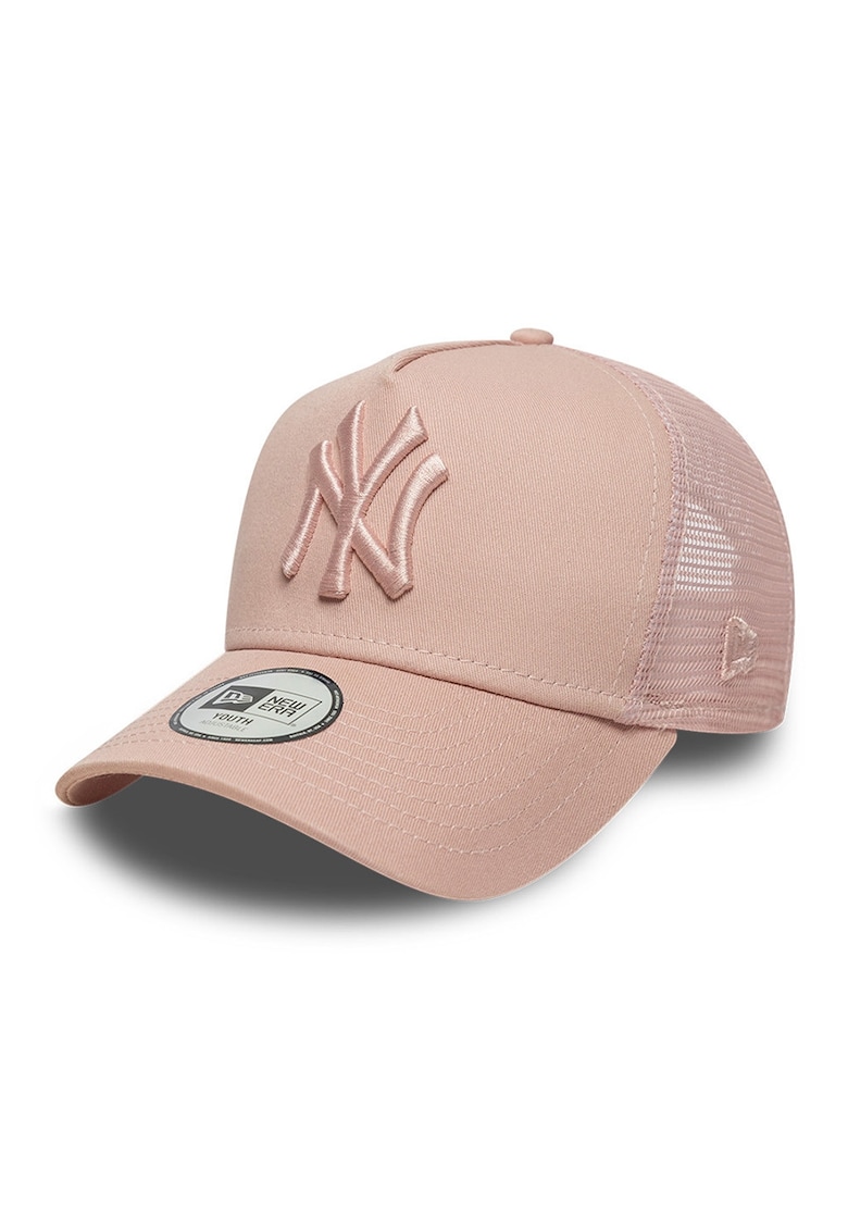 Sapca trucker cu logo brodat Chyt League Ess - Roz pastel