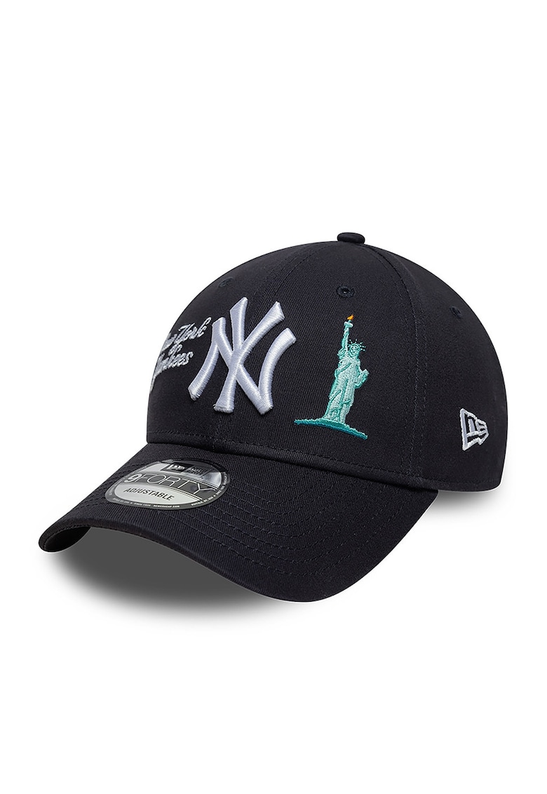 Sapca baseball cu detalii brodate City Icon 9Forty - Bleumarin