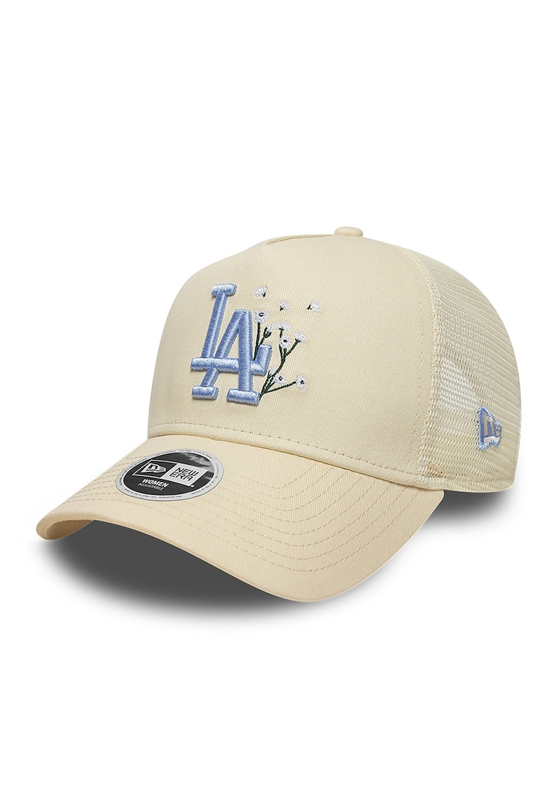 Sapca baseball cu logo brodat Los Angeles - Bej deschis