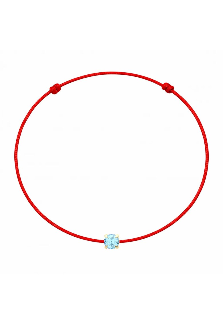 Bratara martisor decorata cu cristal Preciosa - Albastru ultramarin