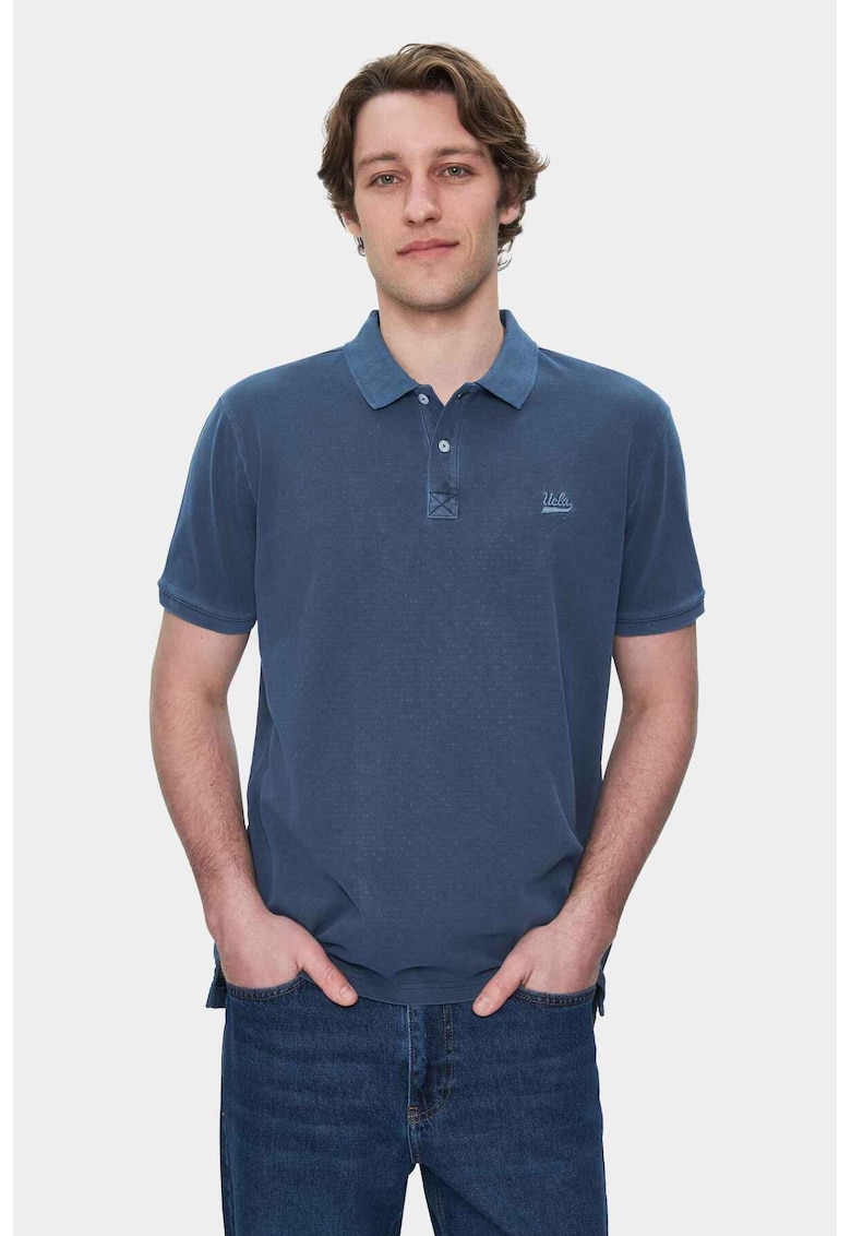 Tricou polo Gerard — Bleumarin