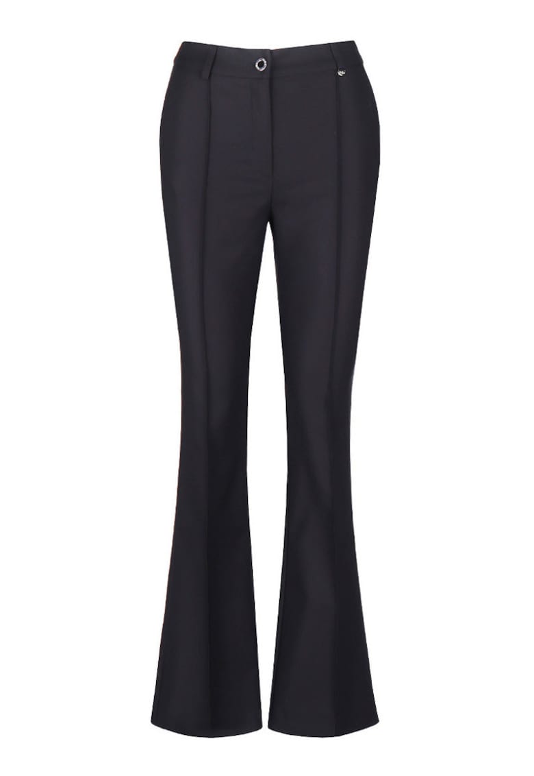 Pantaloni bootcut din bumbac