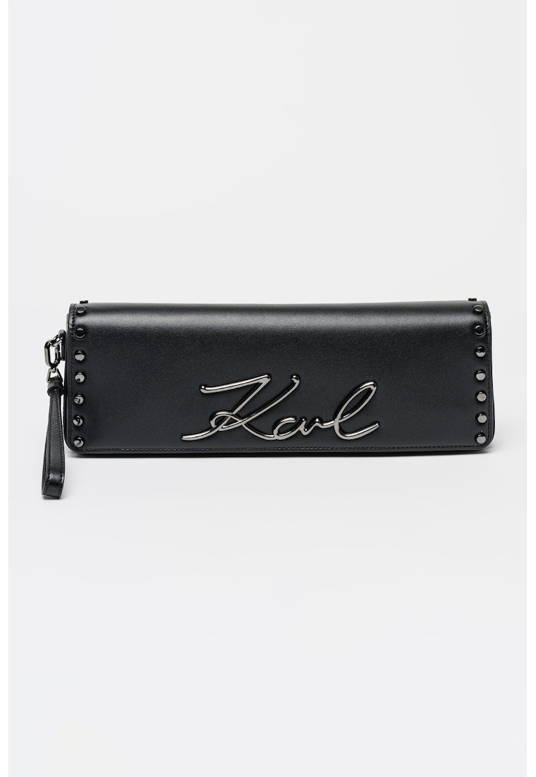 Geanta plic cu logo Signature 2.0 - Negru