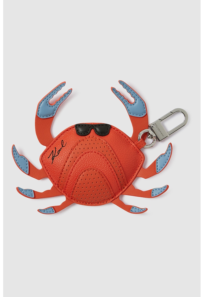 Breloc in forma de crab Ikon - Negru/Caramiziu/Albastru