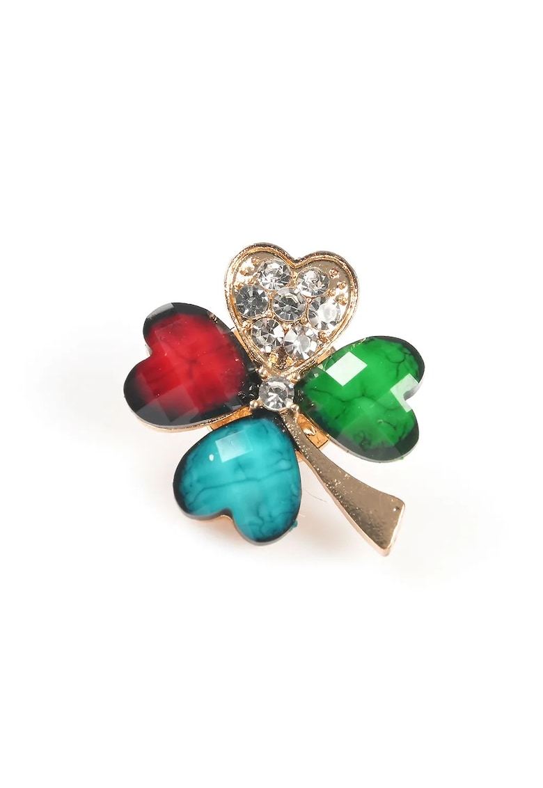 Brosa martisor trifoi multicolor