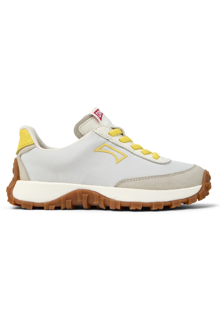Pantofi sport Drift Trail 8505 cu insertii din piele intoarsa - Gri
