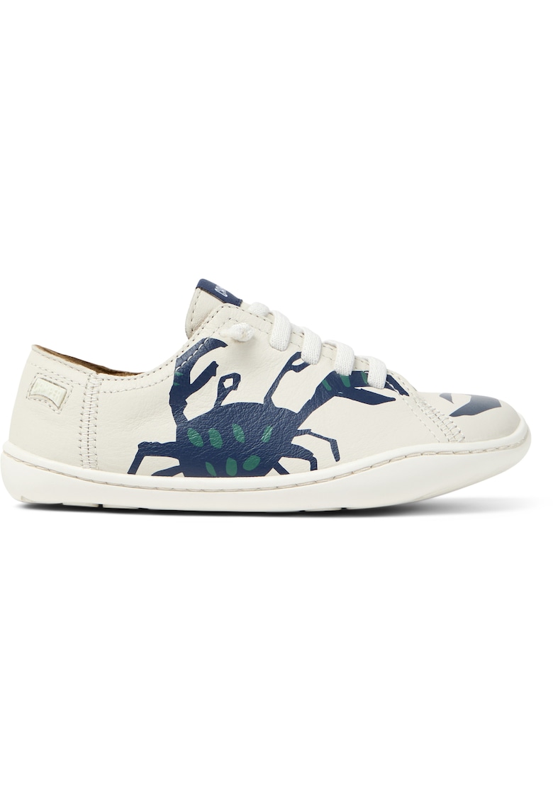 Pantofi sport Peu Cami 8491 de piele - Alb/Alb murdar