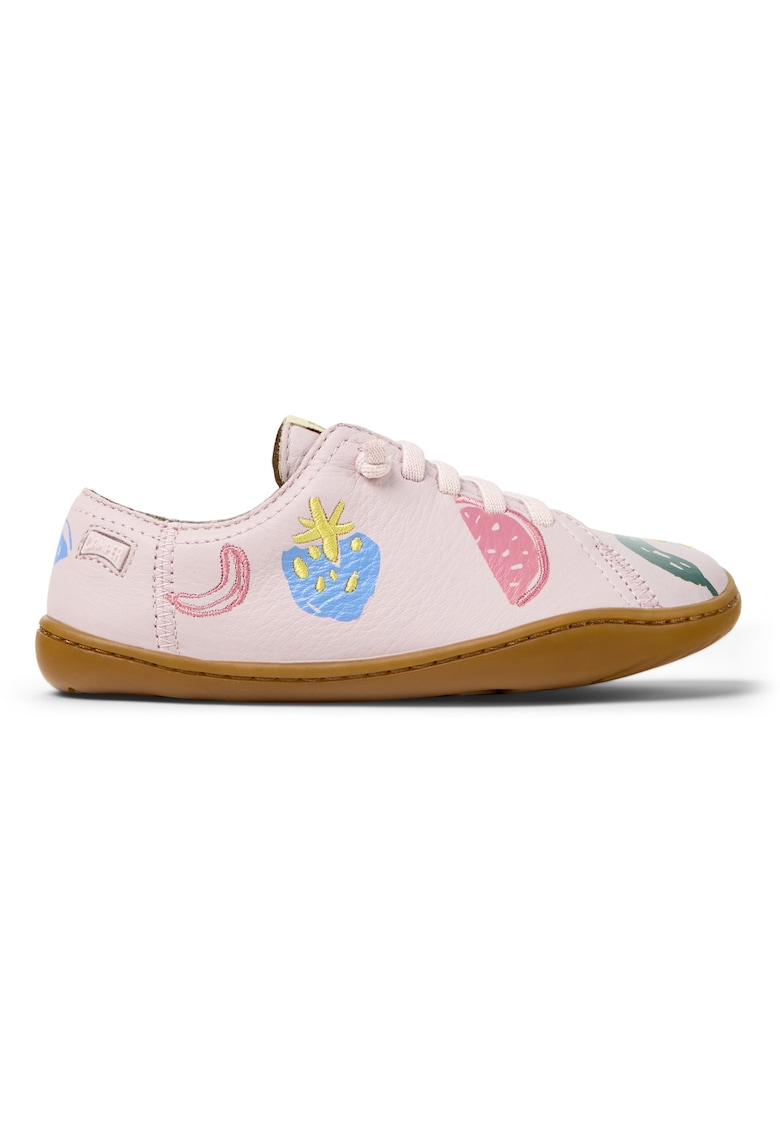 Pantofi casual de piele Peu Cami - Roz pal