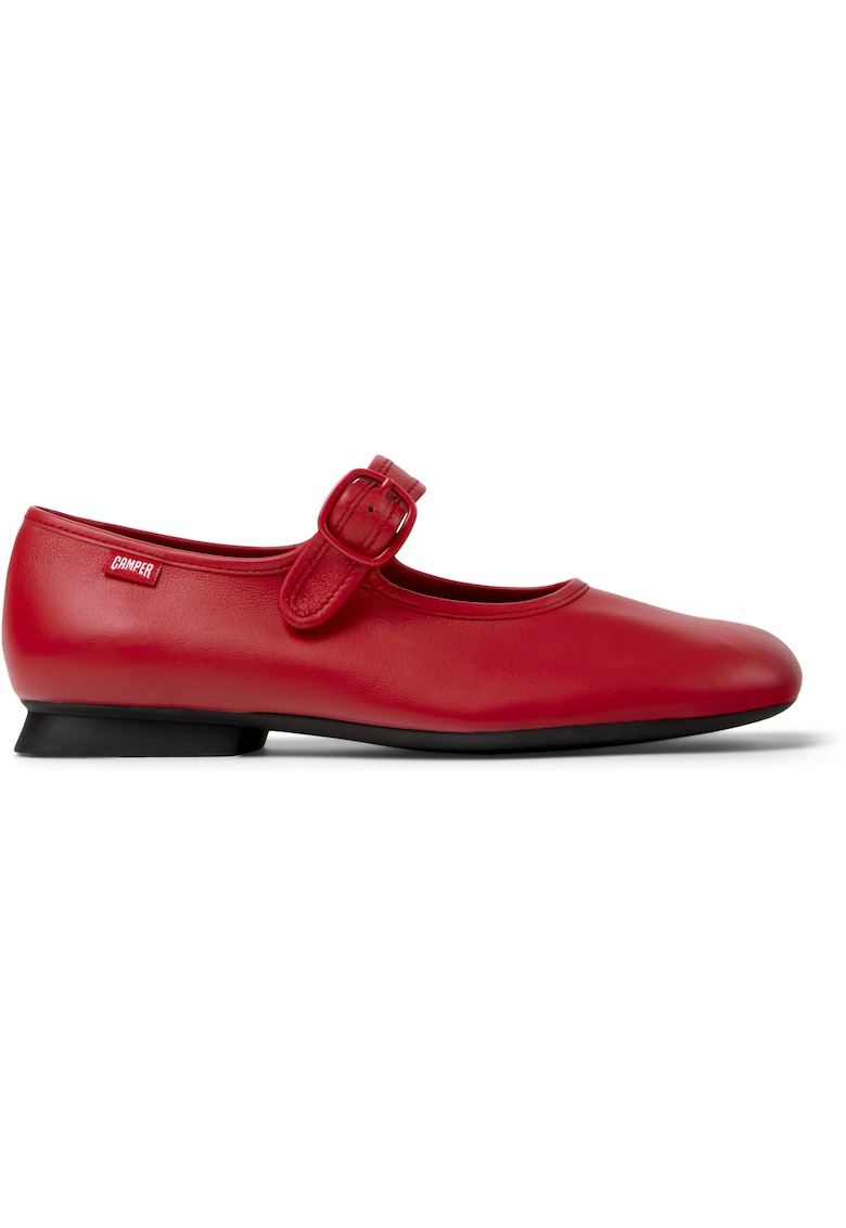 Pantofi Mary Jane din piele Casi Myra - Rosu