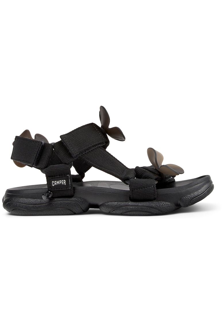 Sandale cu inchidere velcro Karst - Negru inchis