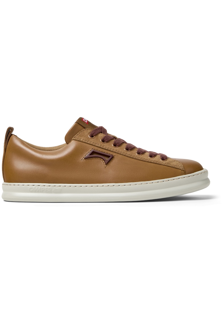 Pantofi sport Runner Four din piele - Caramel