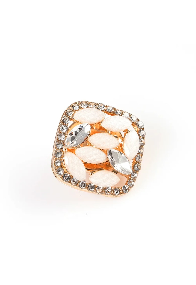 Brosa martisor cu pietre sidefate